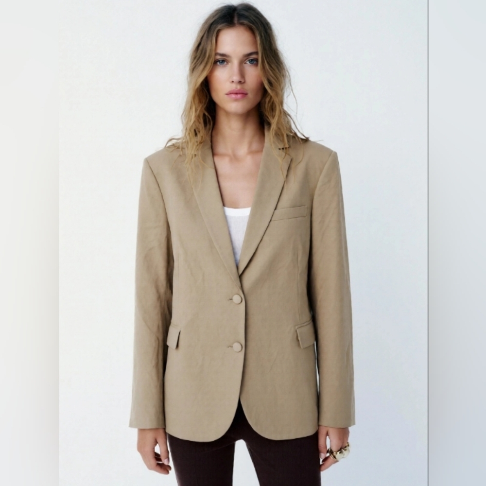 Women's Tan Blazer